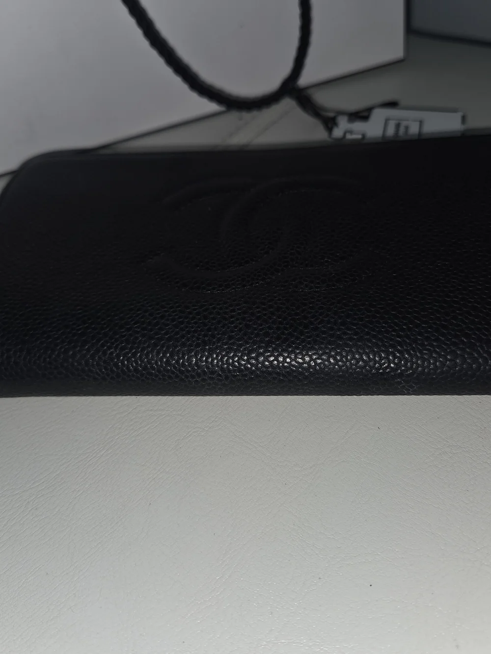 CHANEL authentic zip